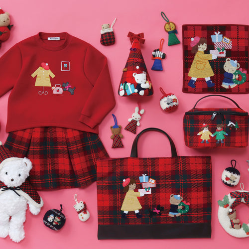 「Christmas Collection 2022」クリスマスを彩るタータンチェック柄アイテムが登場!