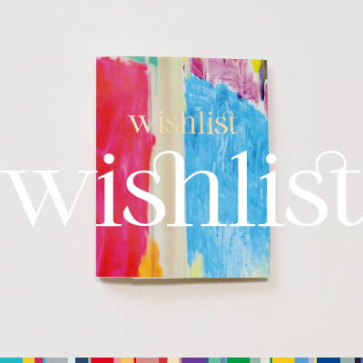 ブランドブック『wish list』が 数量限定・シリアルナンバー入りで登場!