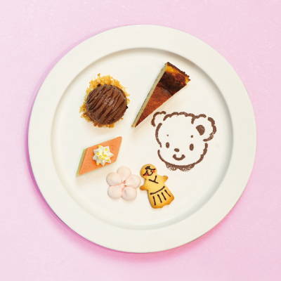 ファミリア神戸本店レストラン color of timeにて季節限定「ひなまつりスイーツプレート」をご用意!
