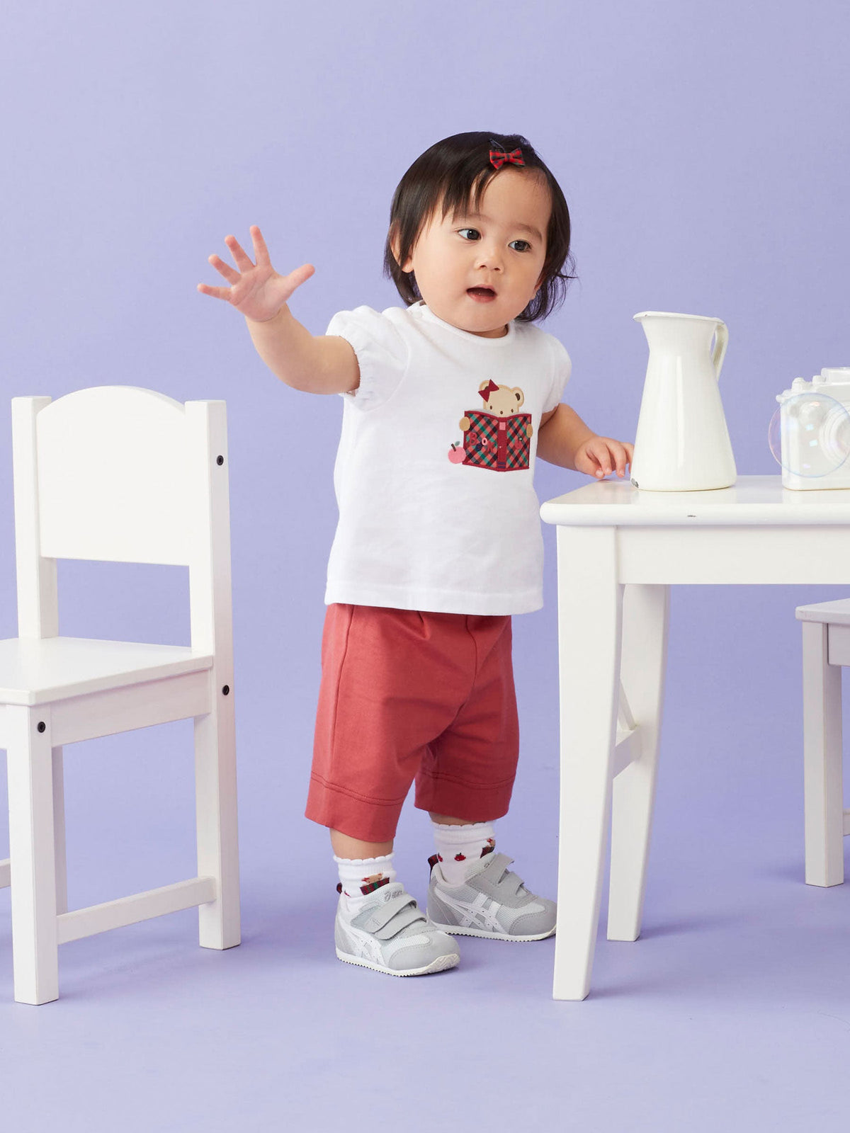 Baby Sneakers〈Asics Kids × familiar〉