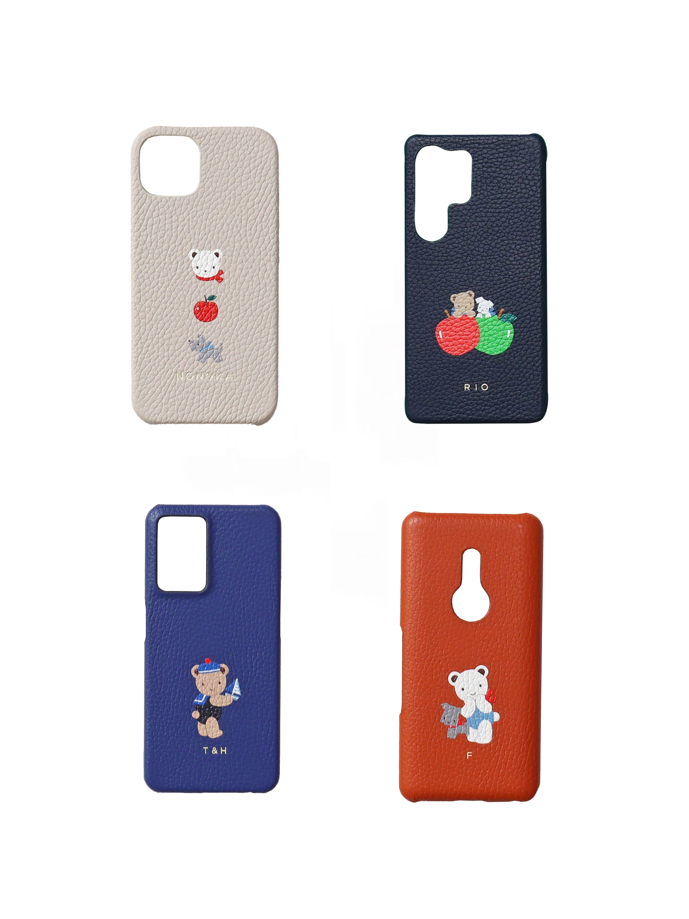 【受注販売】カスタマイズスマホケース(名入れ)(9月限定)