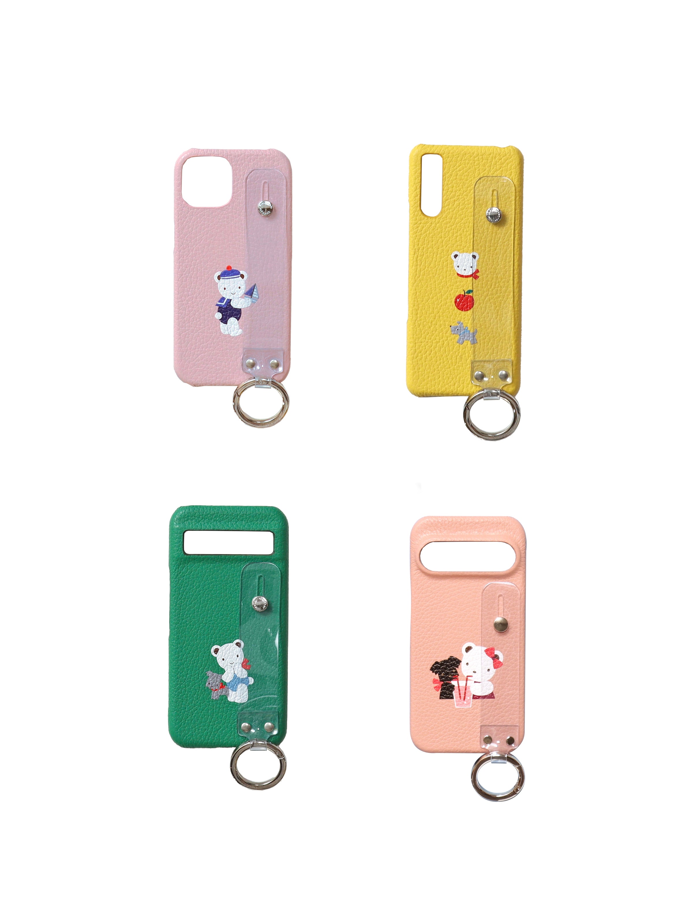 【受注販売】カスタマイズスマホケース(ハンドベルト付き)(6月限定)