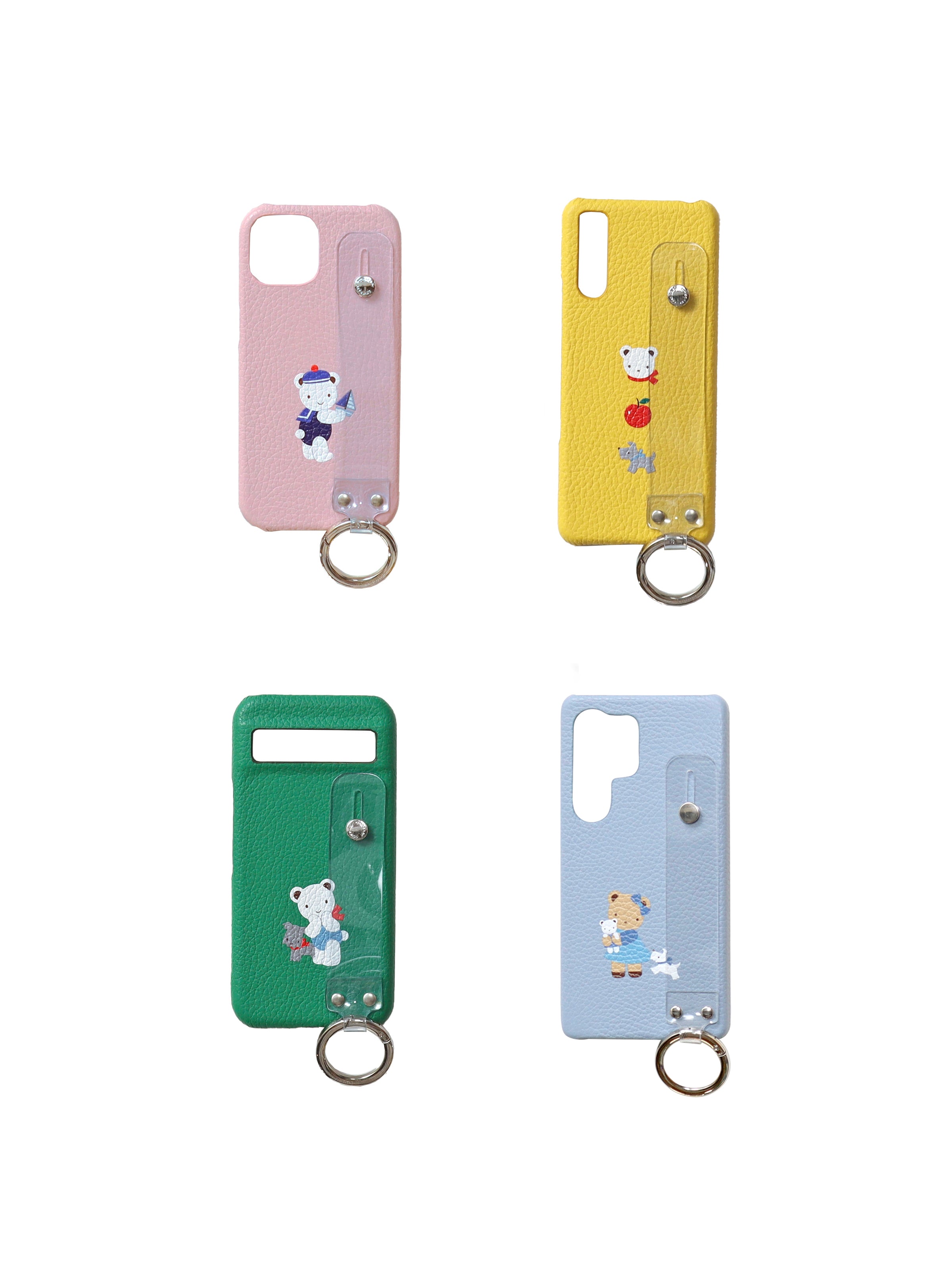 【受注販売】カスタマイズスマホケース(ハンドベルト付き)(10月限定)