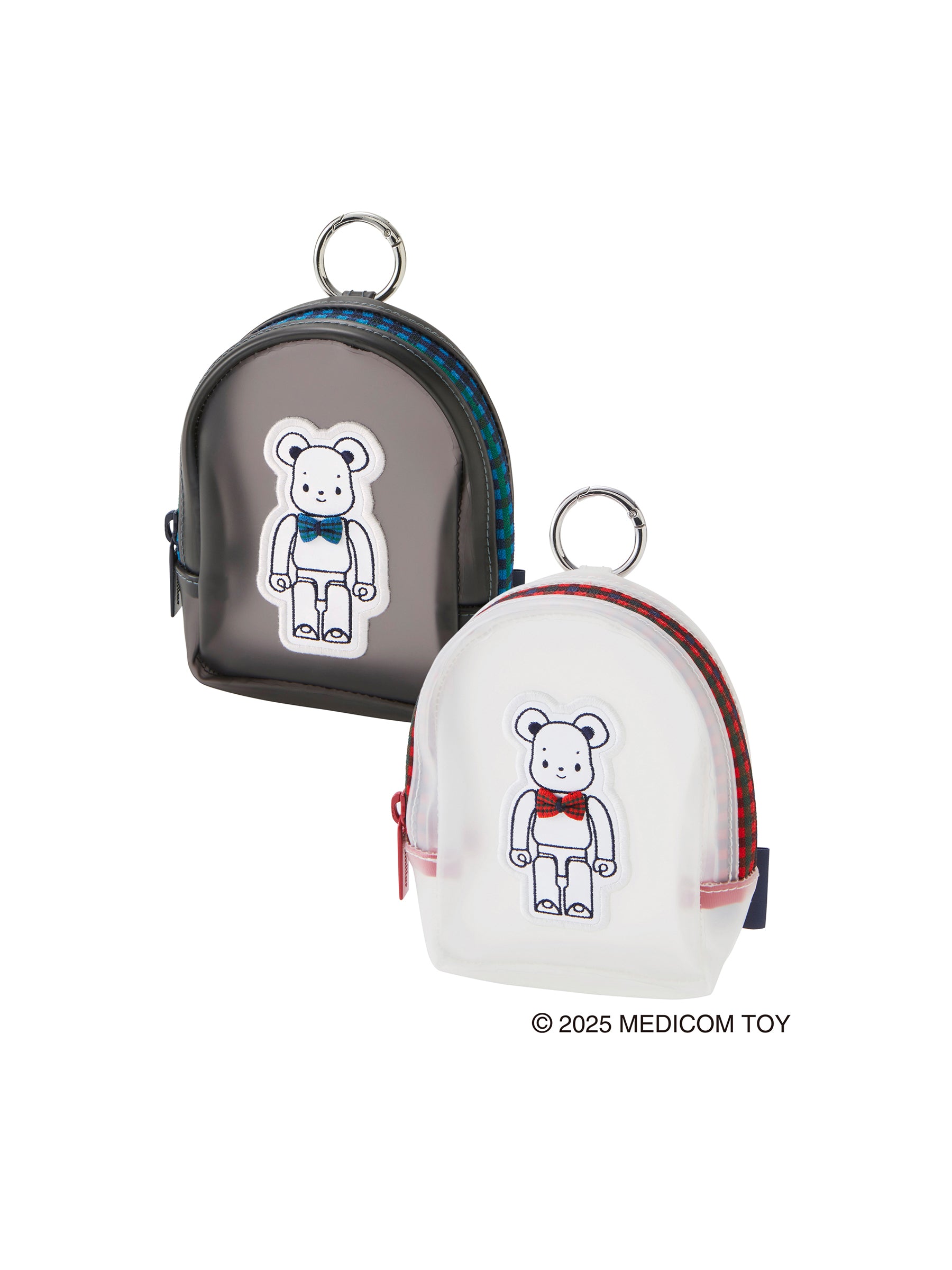 クリアポーチ〈BE@RBRICK × familiar〉