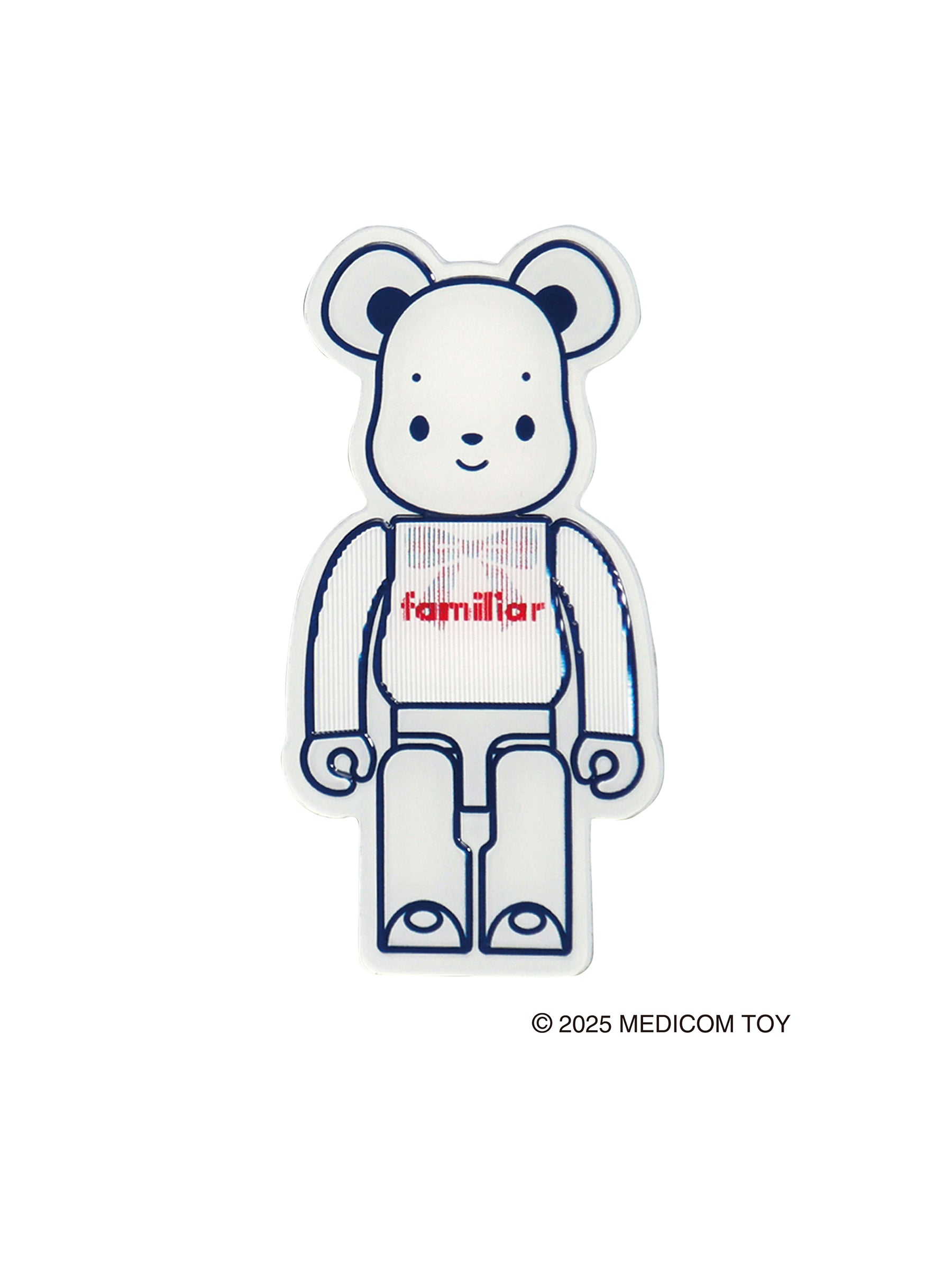 ステッカー〈BE@RBRICK × familiar〉