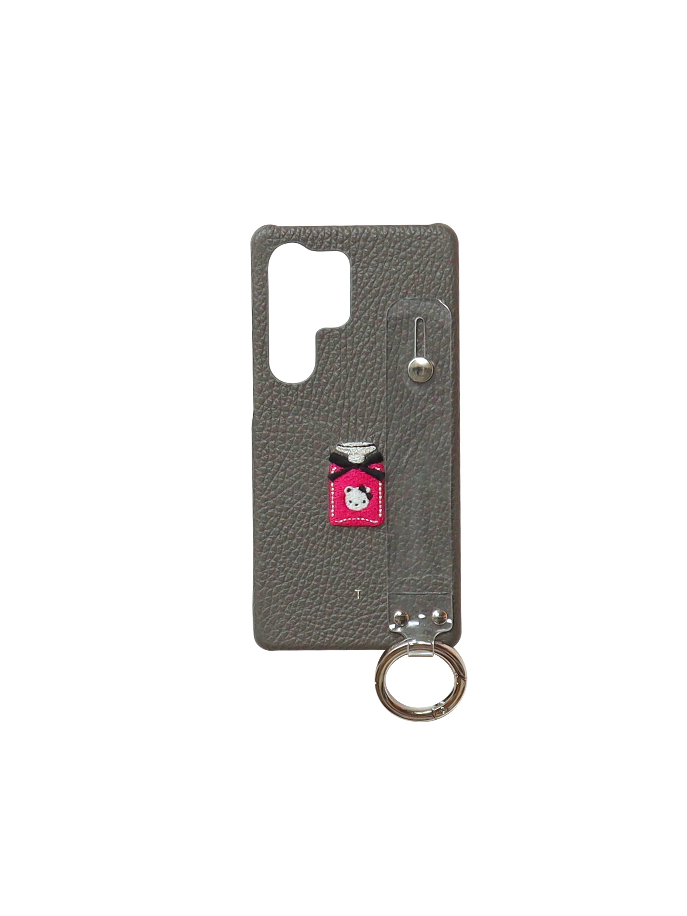 【受注販売】カスタマイズスマホケース(ハンドベルト付き・名入れ)(4月限定)