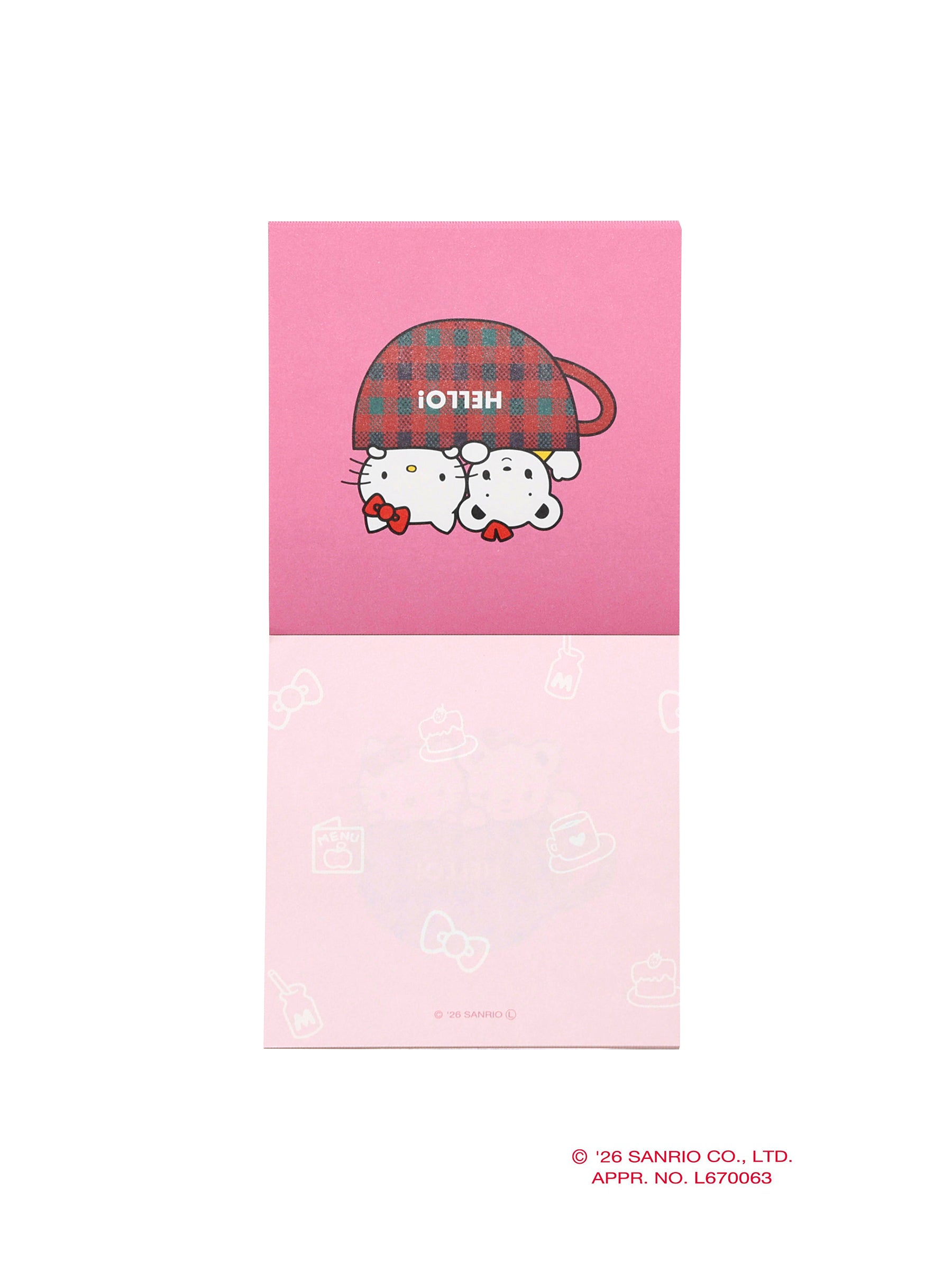 メモ帳〈ハローキティ × familiar〉