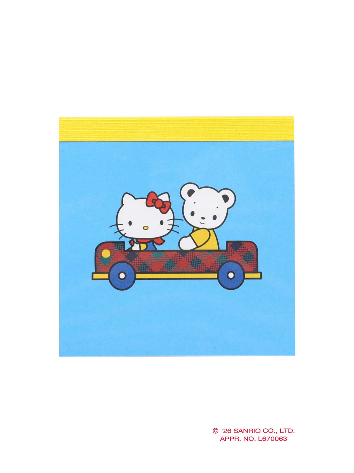 メモ帳〈ハローキティ × familiar〉