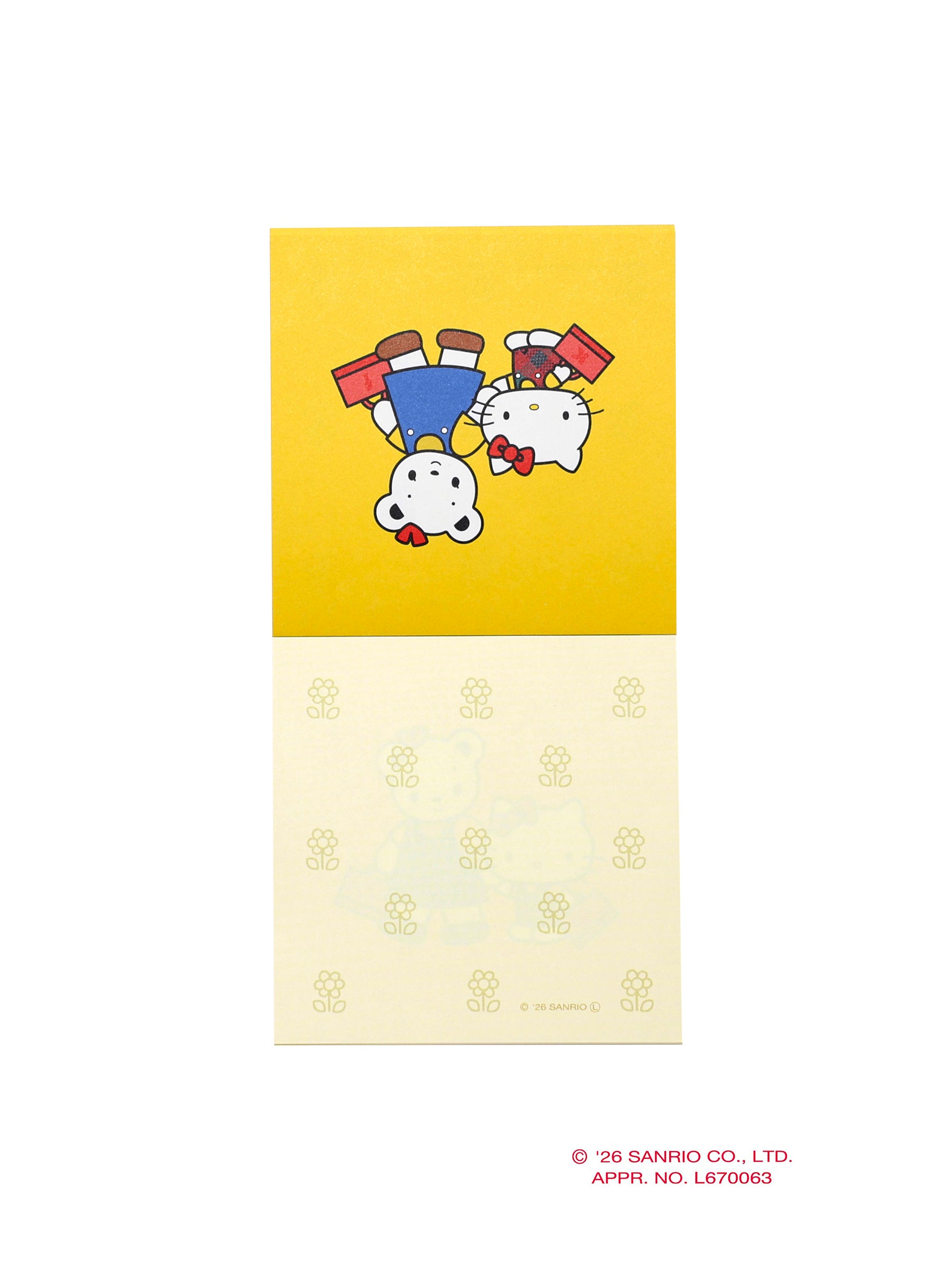 メモ帳〈ハローキティ × familiar〉
