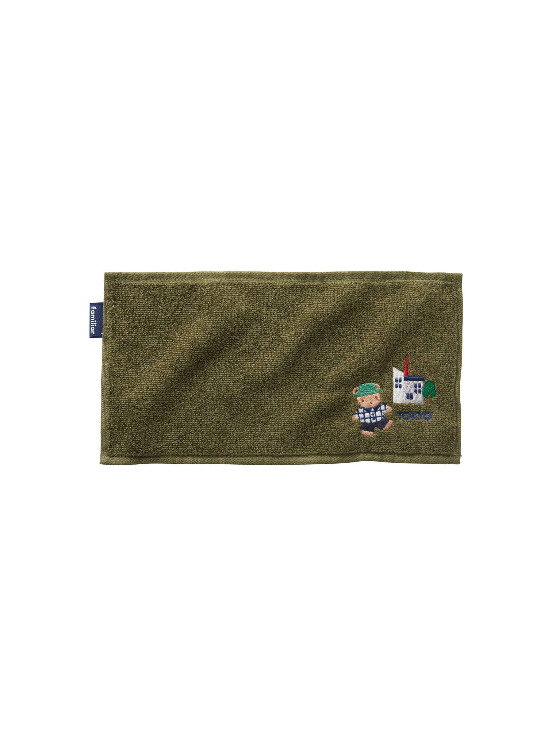 ミニタオルハンカチ〈BEAMS JAPAN × familiar〉〈東京エリア限定〉