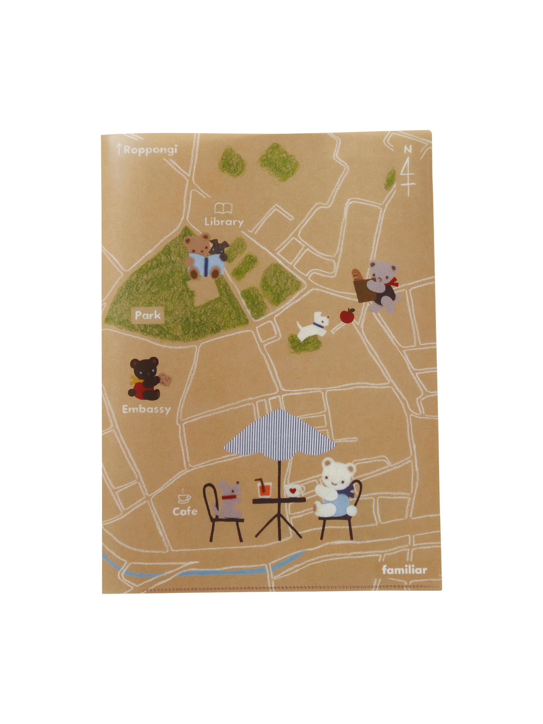 ダブルポケットファイル〈ファミリア広尾店限定〉