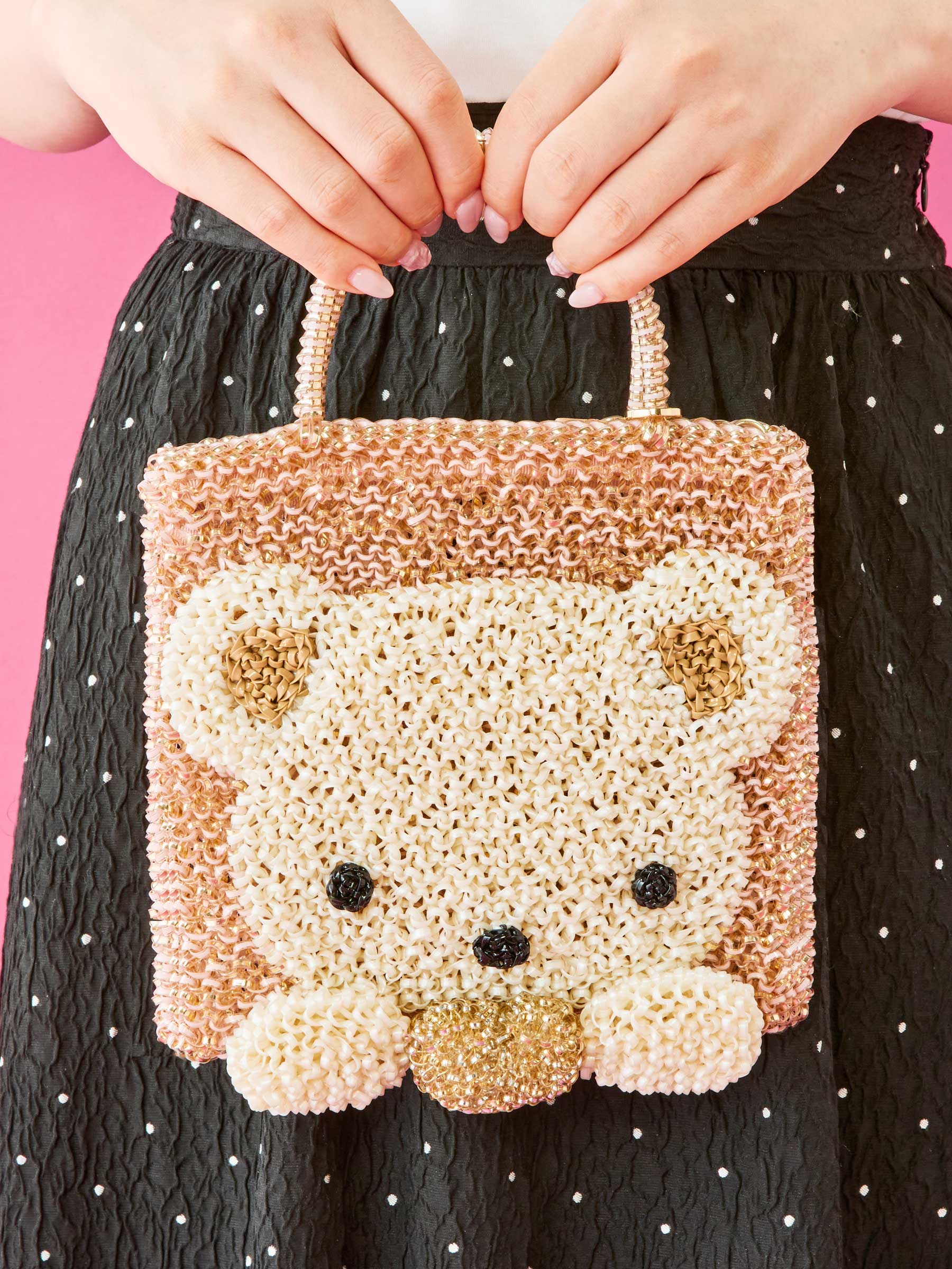 【受注販売】ワイヤーバッグ(スタンダードZサイズ)〈ANTEPRIMA × familiar〉