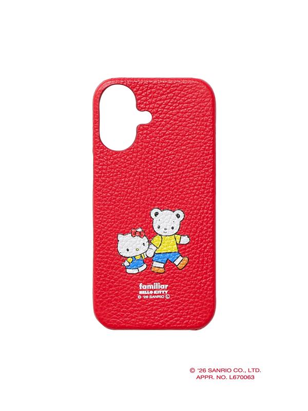 【受注販売】カスタマイズスマホケース〈ハローキティ × familiar〉