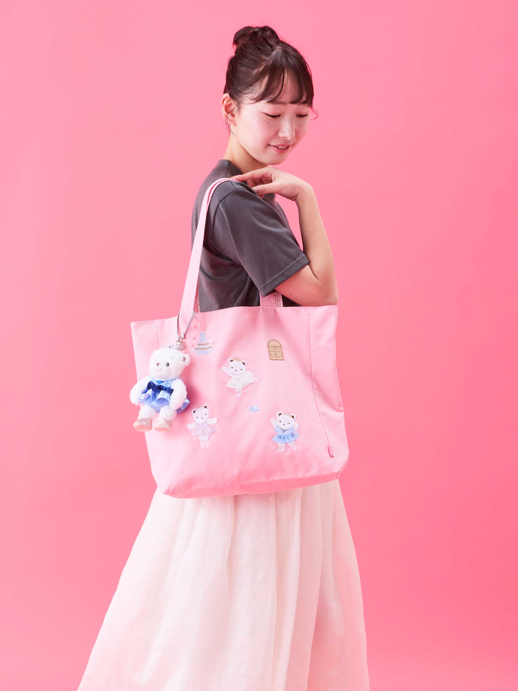バッグ〈Chacott × familiar〉