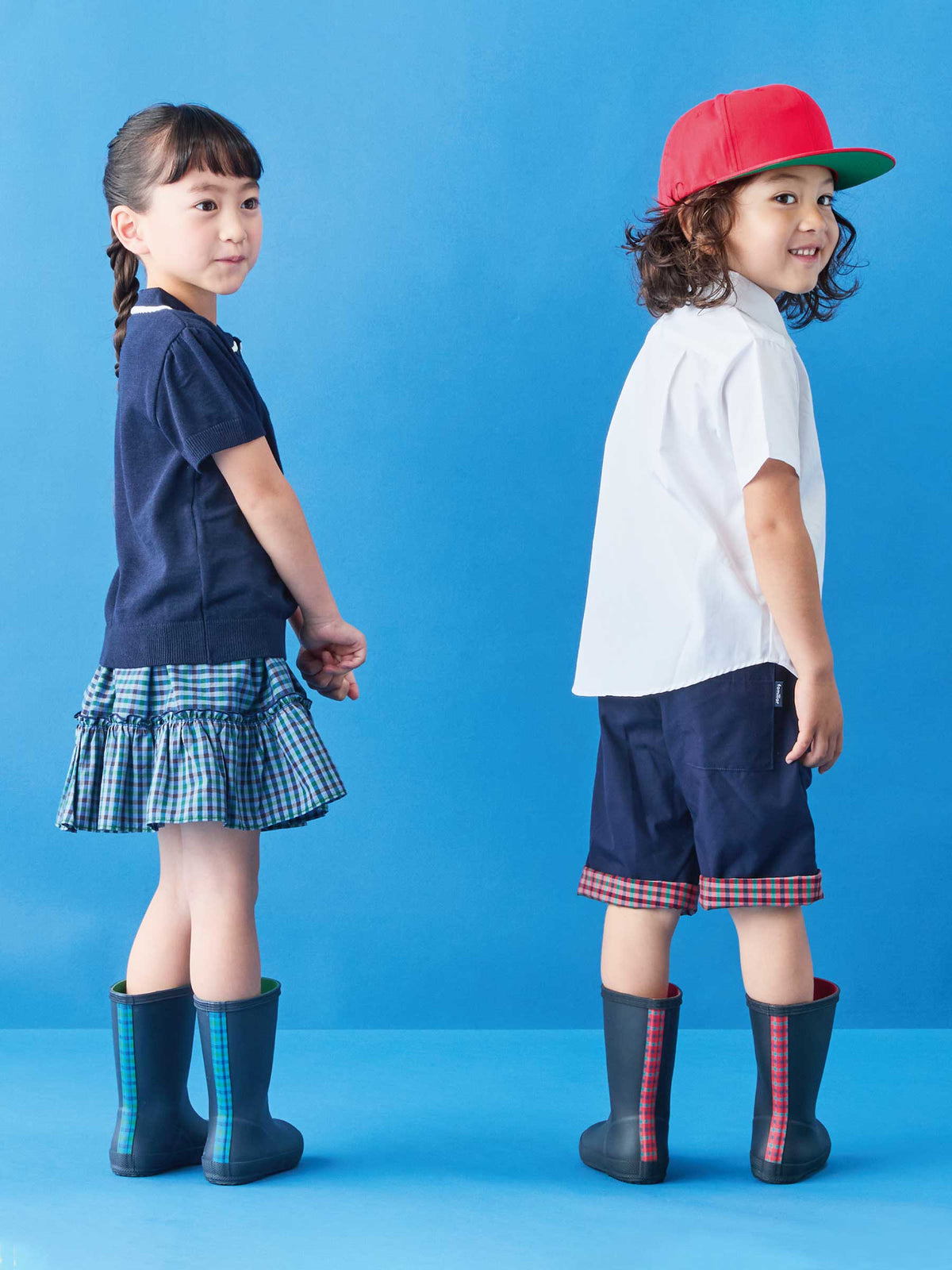 レインブーツ(KIDS)〈HUNTER × familiar〉