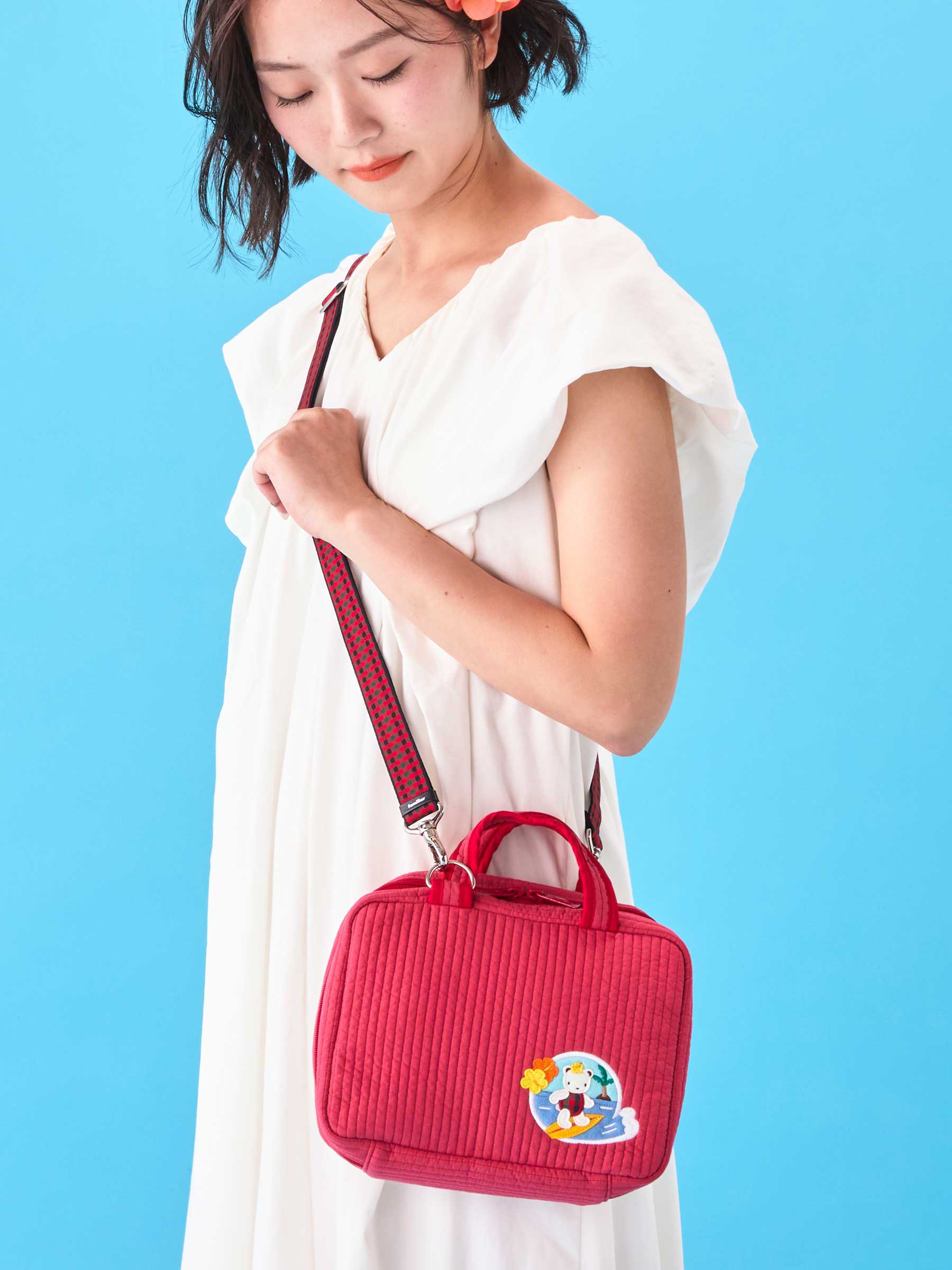 ミニバッグ(poche)〈pionunnal × familiar〉