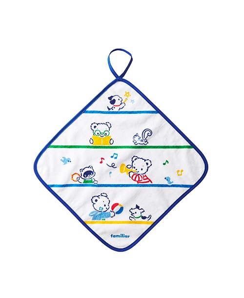 フック付きタオル