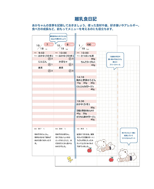 離乳食日記