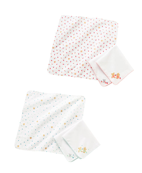 ガーゼハンカチセット(2枚組)