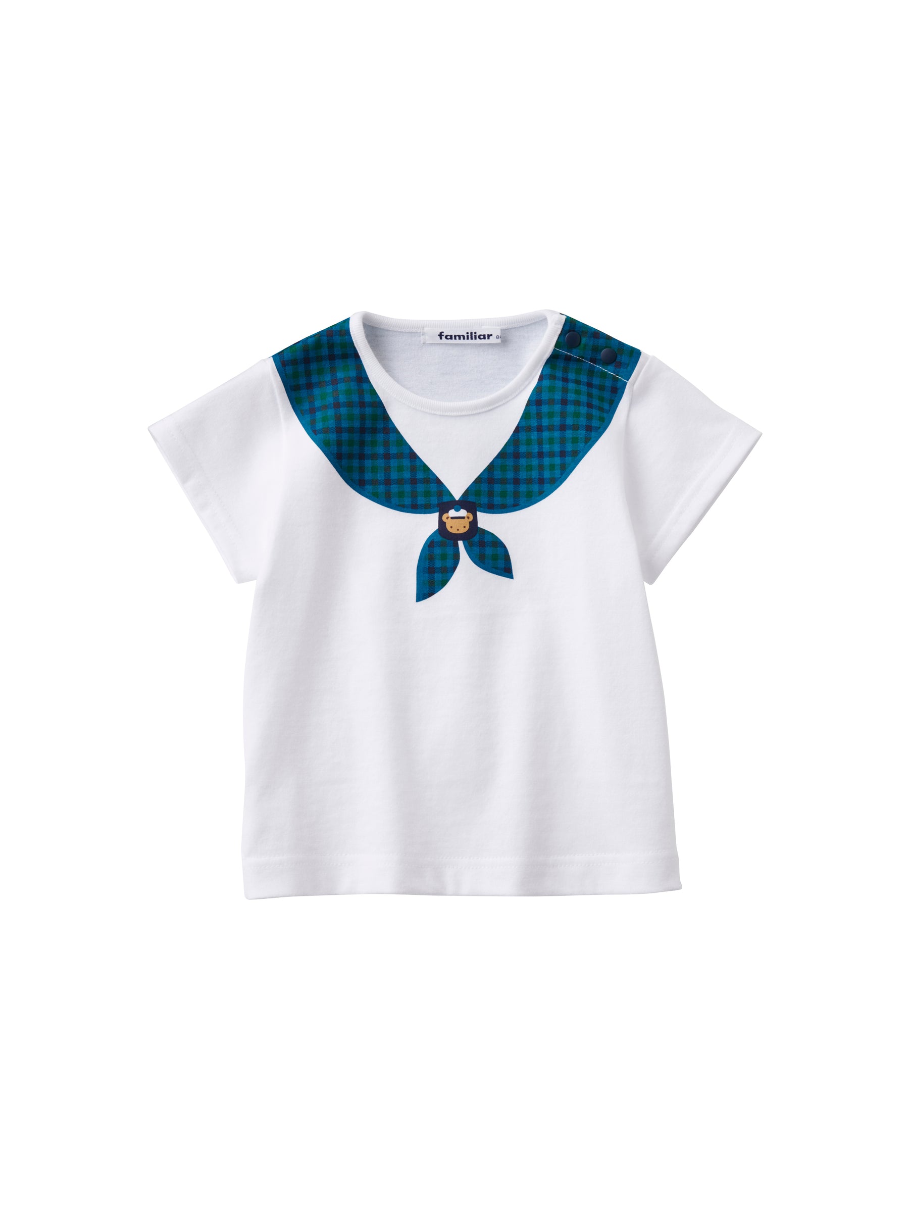 セーラーTシャツと4分丈パンツのセット