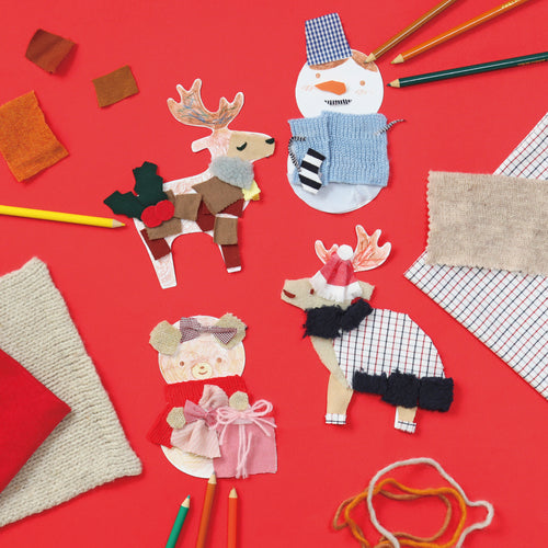 12月4日（月）より 神戸本店・代官山店・宝塚店・近鉄百貨店奈良店・ 神戸阪急店・広島そごう店・名古屋松坂屋店（期間限定） にてワークショップ空想図鑑 「ふゆのおともだちをつくろう」を開催！