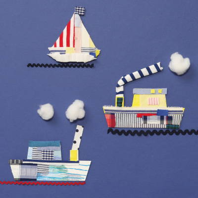 4月17日（月）より神戸本店・代官山店・奈良近鉄ファミリアショップにてワークショップ 空想図鑑「うみののりものをつくろう」を開催！