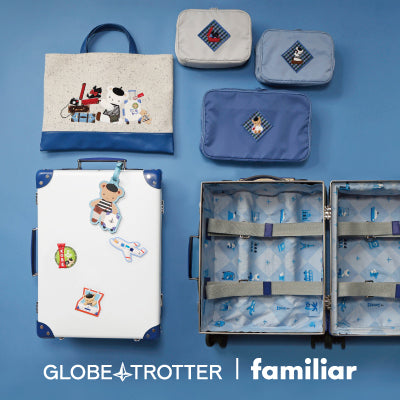 GLOBE-TROTTER×familiar 初のコラボレーションが実現！