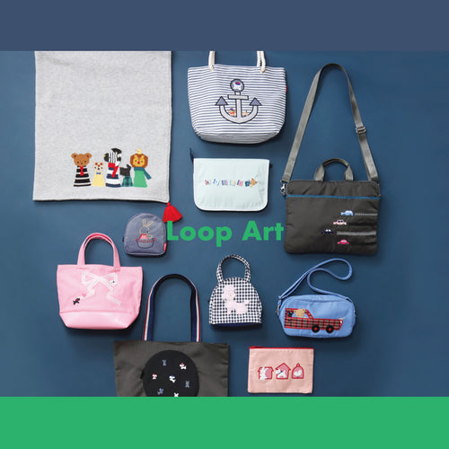 「Loop Art」お洋服のアートをアップサイクルした雑貨を期間限定で受注販売！