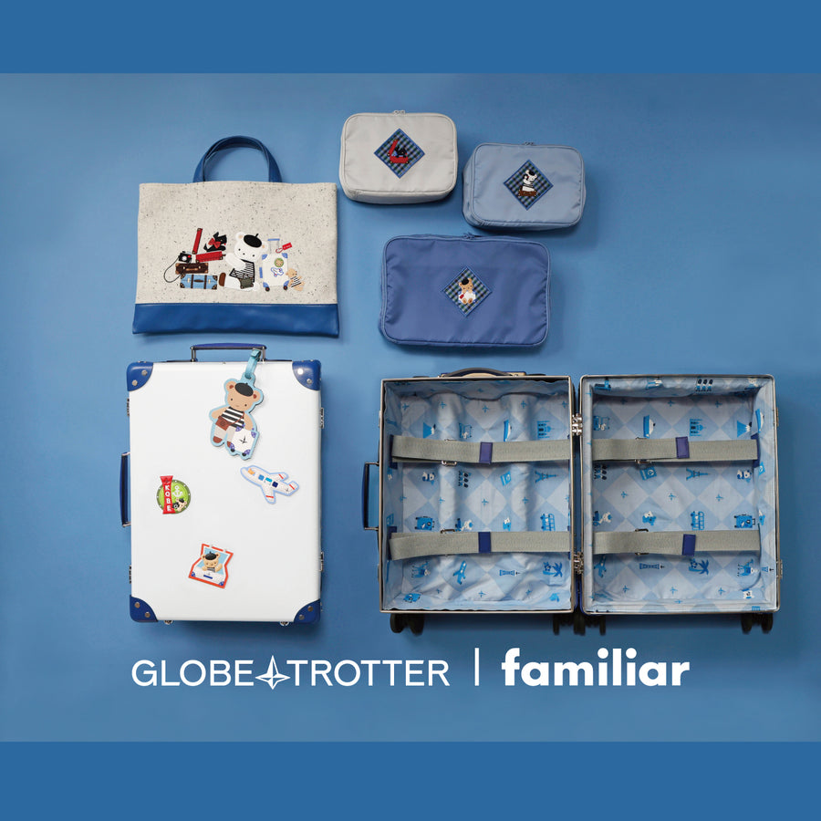 GLOBE-TROTTER×familiar 初のコラボレーションが実現！