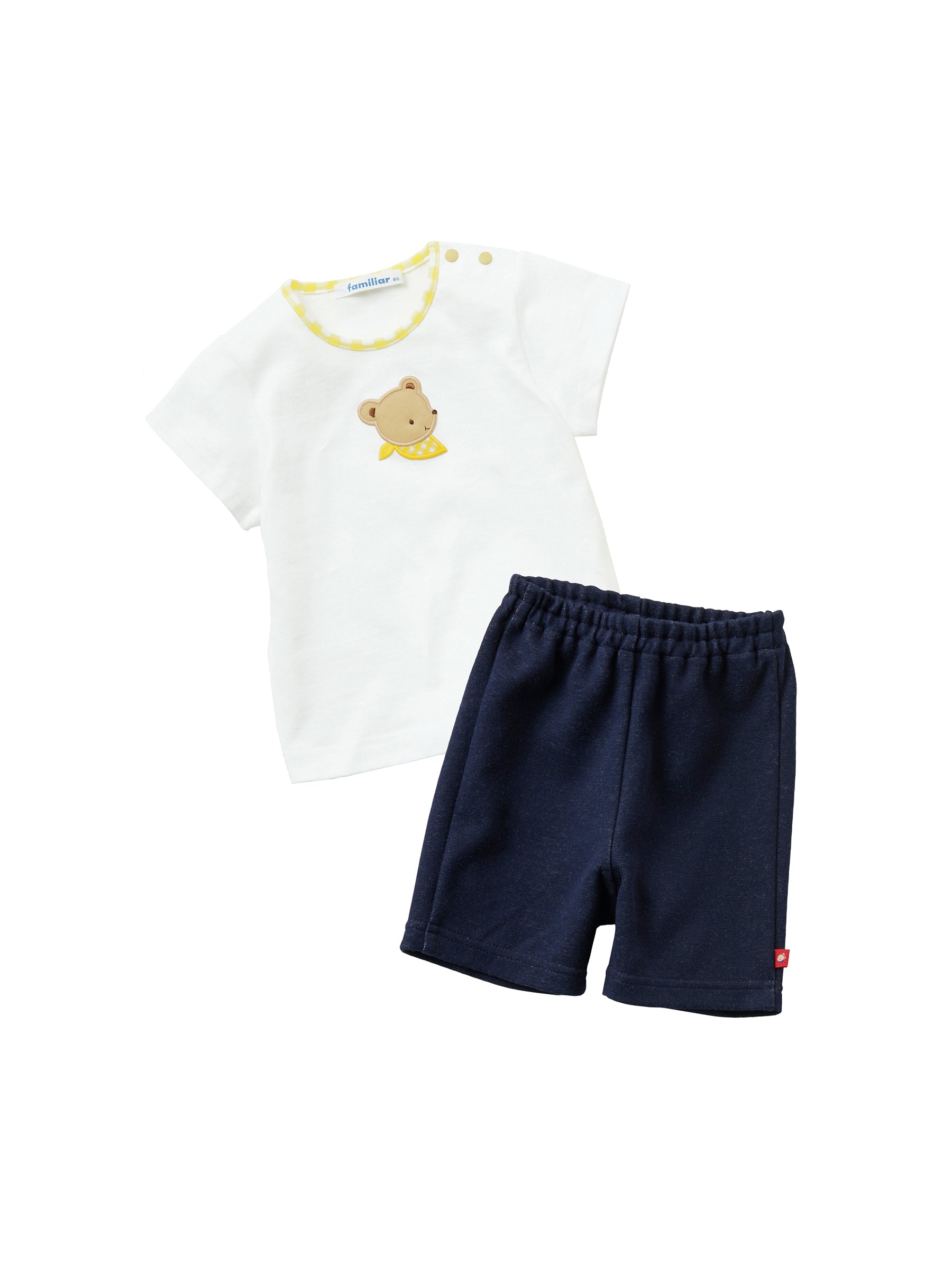 Tシャツ、サルエルパンツ、マスコットのギフトセット