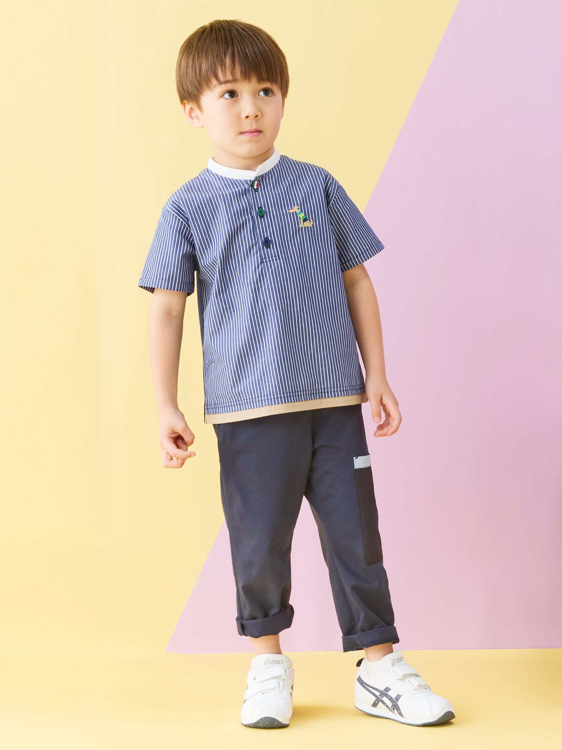 ま*け様 ファミリア　夏服上下セット　男の子90サイズ シャツ | ファミリア公式サイト