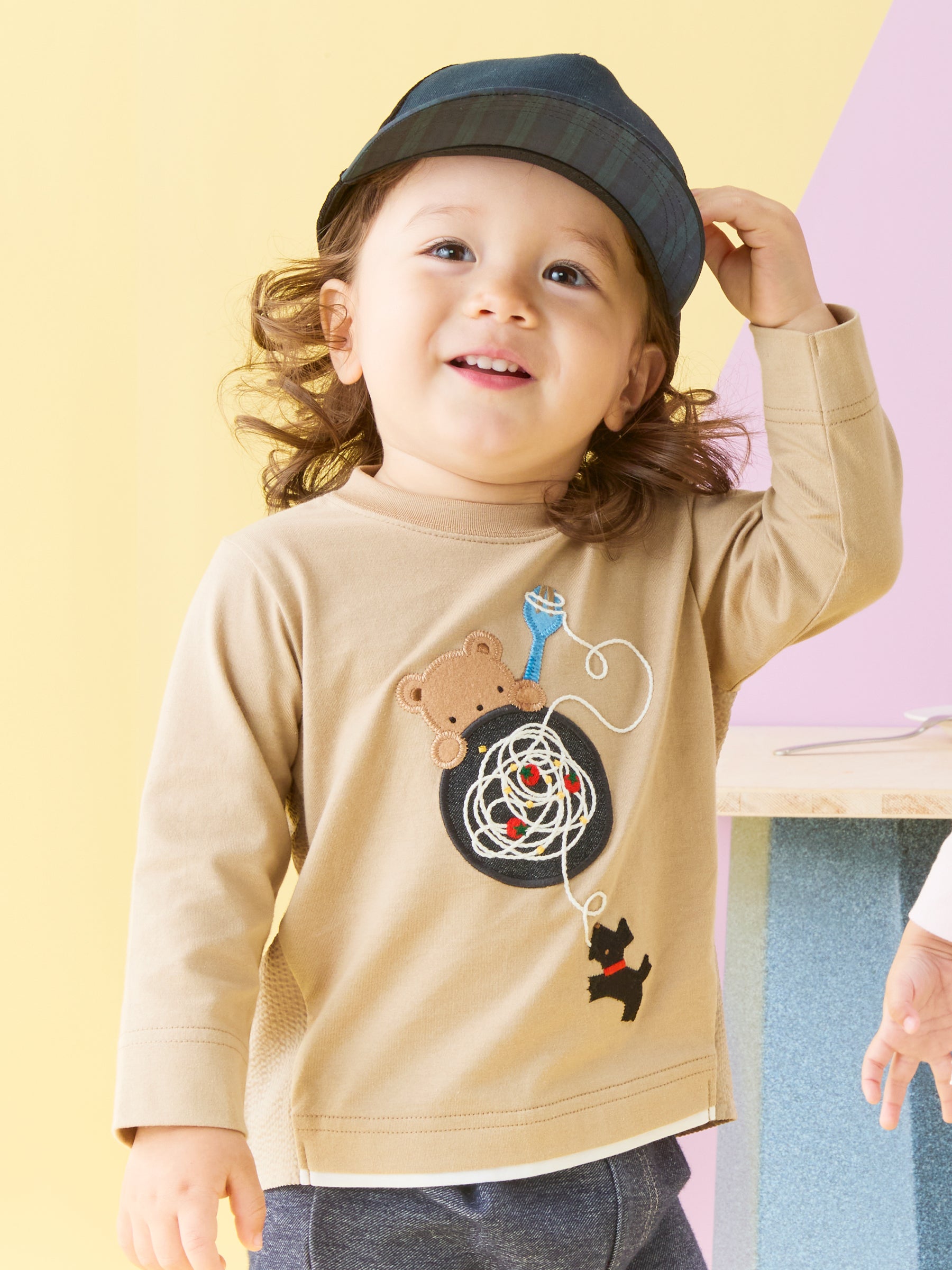 【新品】ファミリア Tシャツ familiar（ファミリア）Tシャツ・カットソー 青 サイズ:100(3T