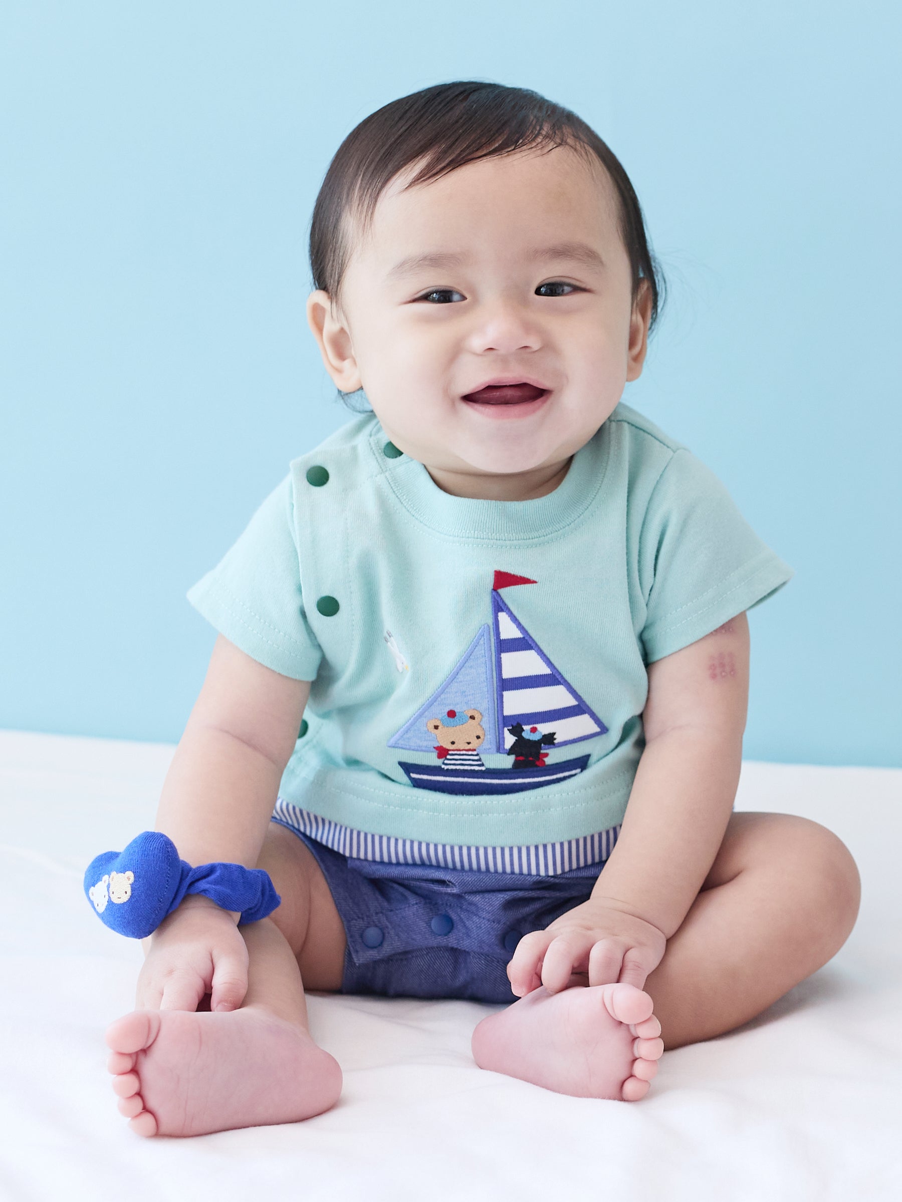 袖付ロンパス | ファミリア公式サイト