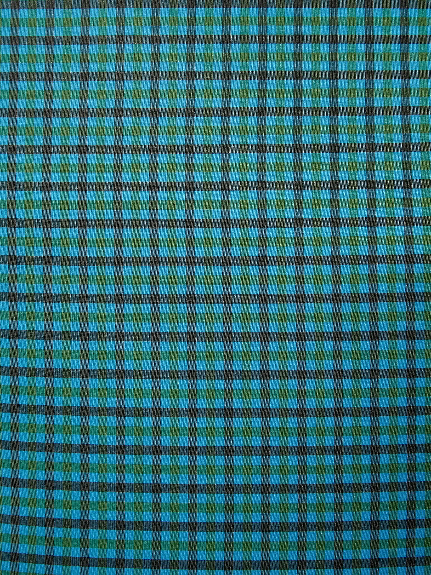 [Made-to-order] air ran. Custom Order Textile (Blue Check)