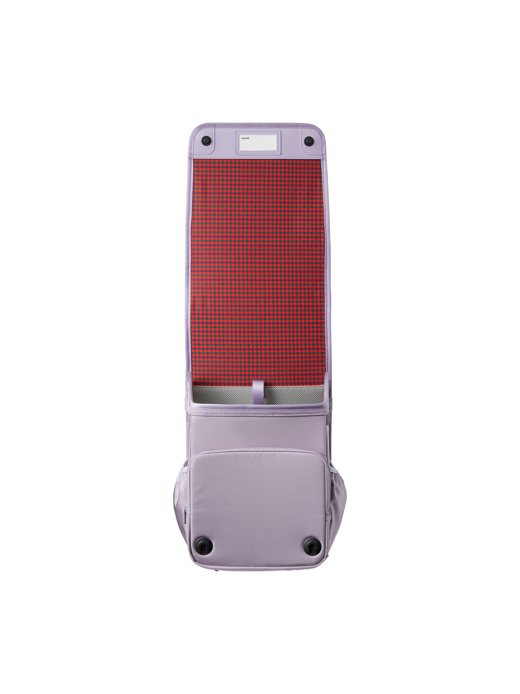 [Made-to-order] air ran. Custom Order Textile (Red Check)