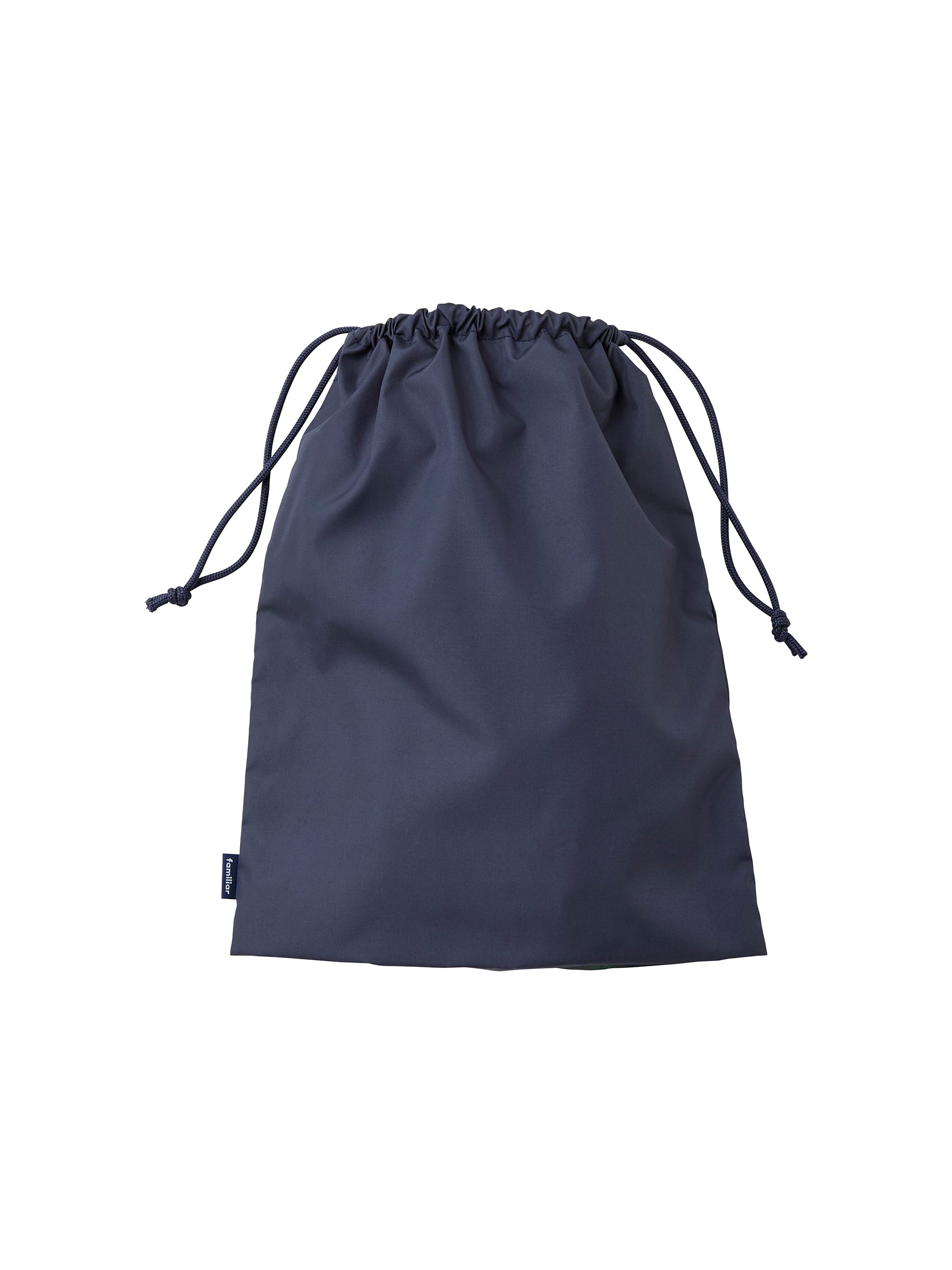 新品　familia　巾着ショルダーバッグ　ファミリアショー　ブラックウォッチ 新品 familia 巾着ショルダーバッグ ファミリアショー ブラック