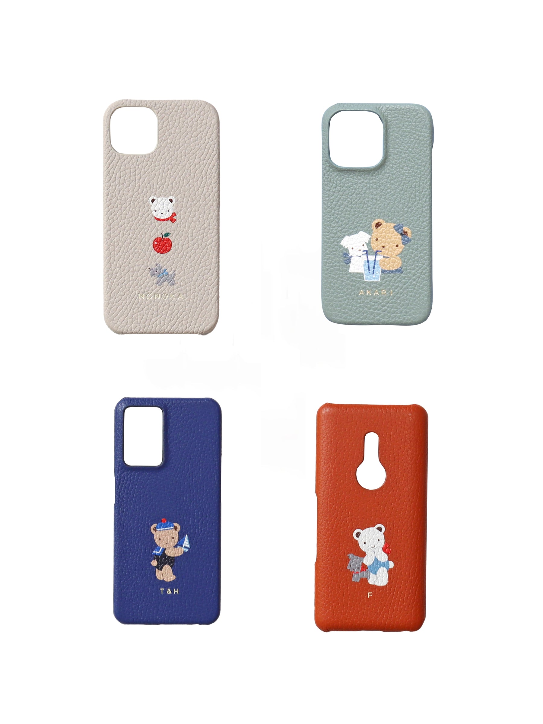 【受注販売】カスタマイズスマホケース（名入れ）(6月限定)