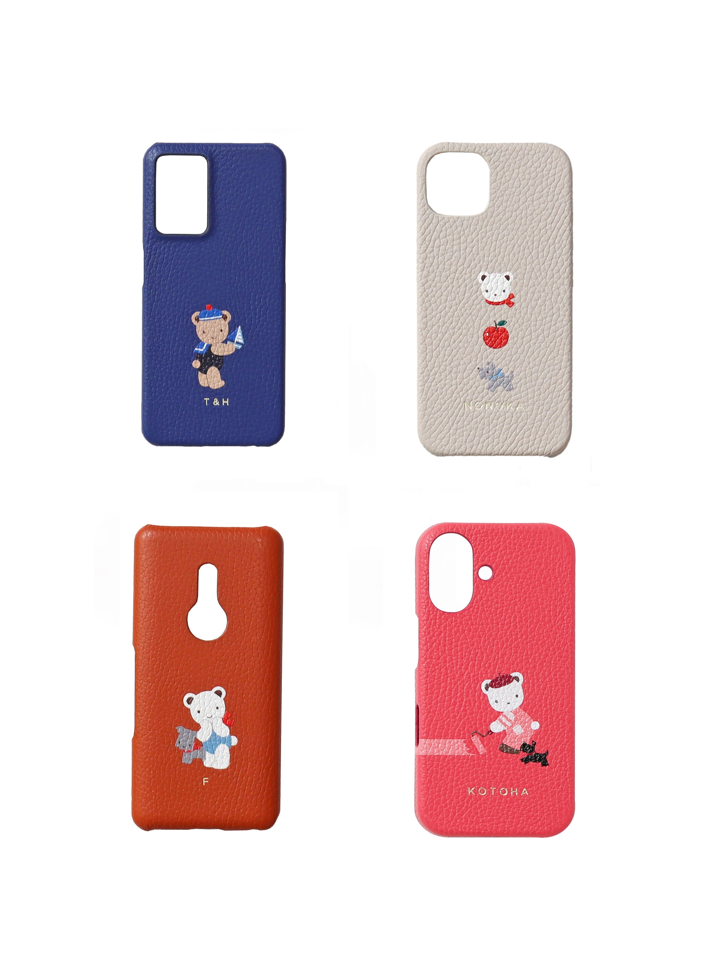 【受注販売】カスタマイズスマホケース（名入れ）(1月限定)