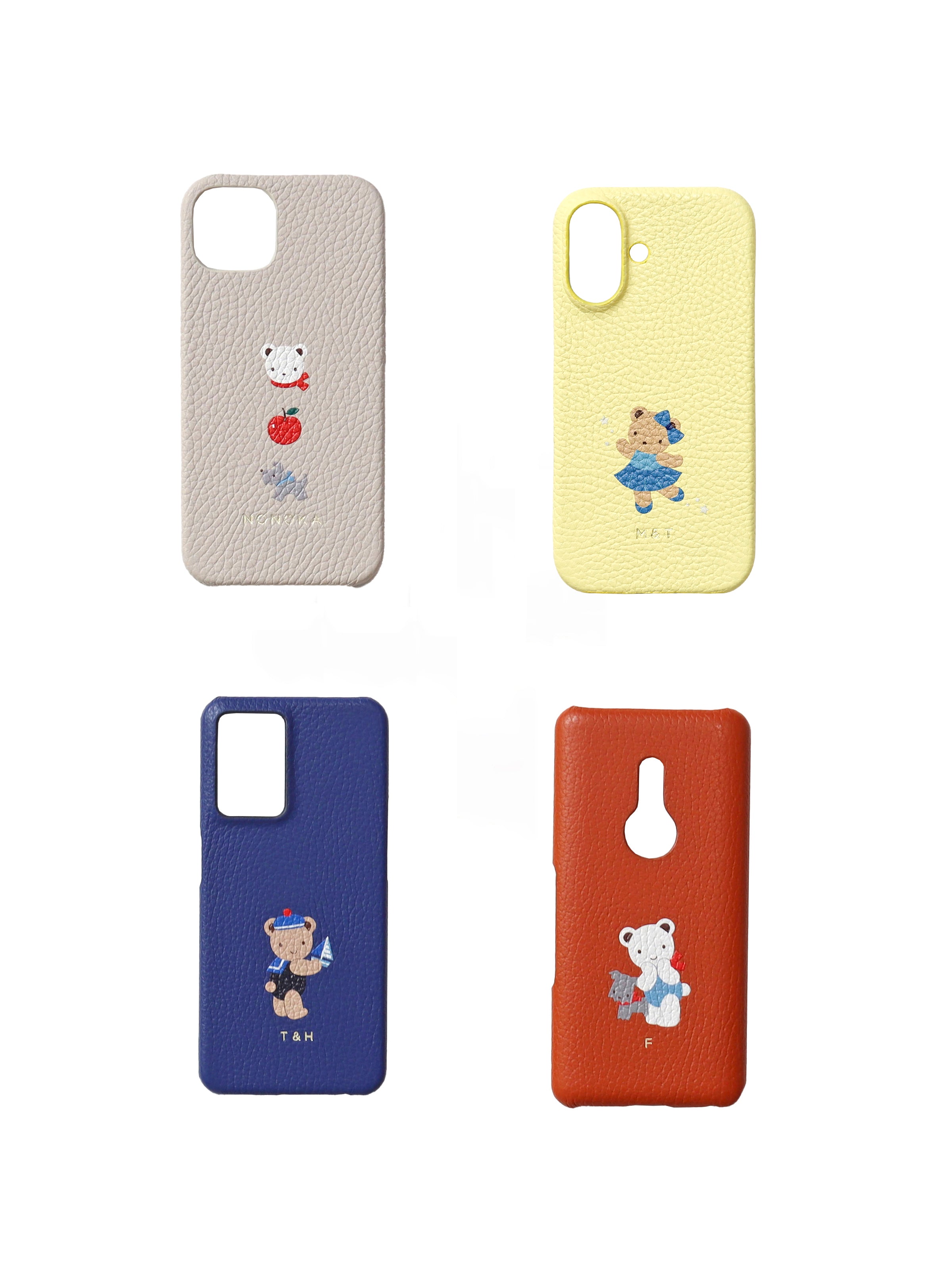 【受注販売】カスタマイズスマホケース（名入れ）(11月限定)