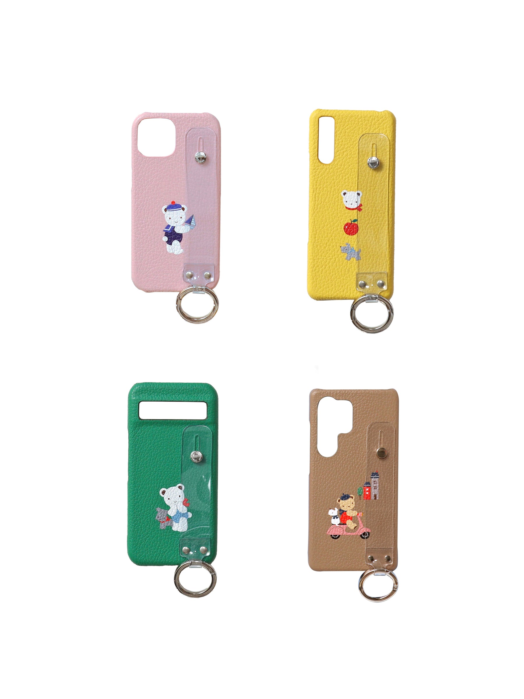 【受注販売】カスタマイズスマホケース（ハンドベルト付き）(8月限定)