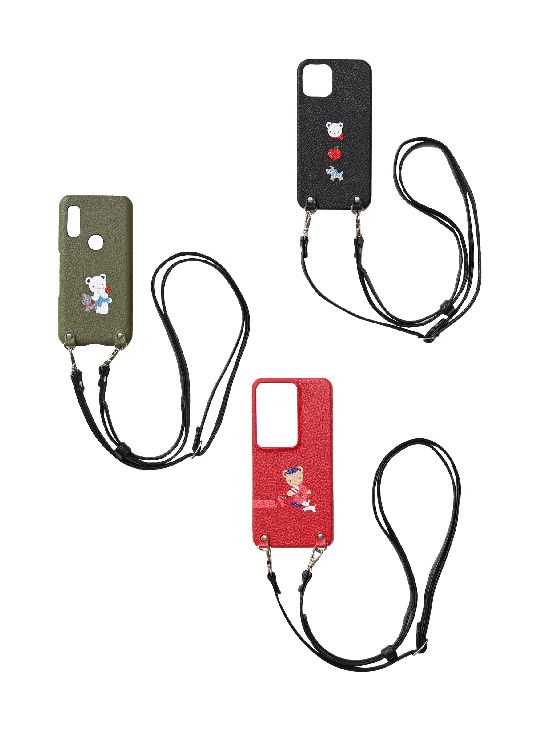 【受注販売】カスタマイズスマホケース（ショルダーストラップ付き）(1月限定)