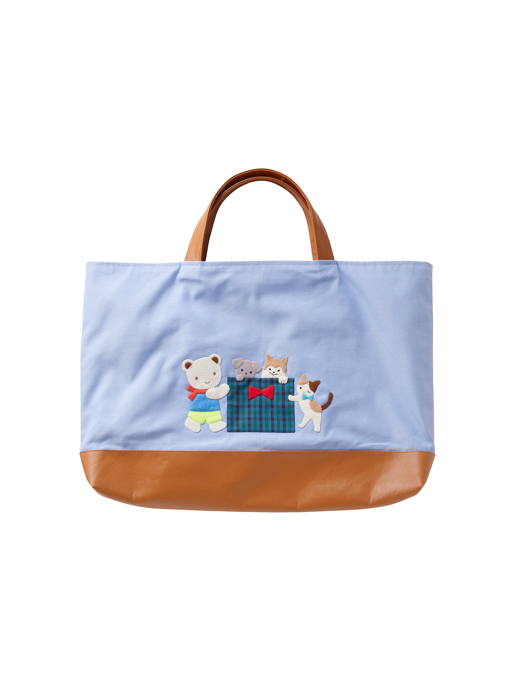 【子ども企画会議】デニムバッグ〈ハッピーフレンズ〉