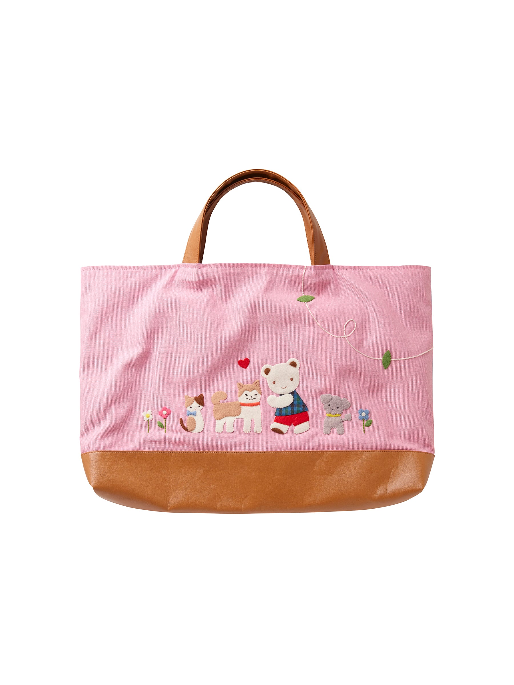 【子ども企画会議】デニムバッグ〈ハッピーフレンズ〉