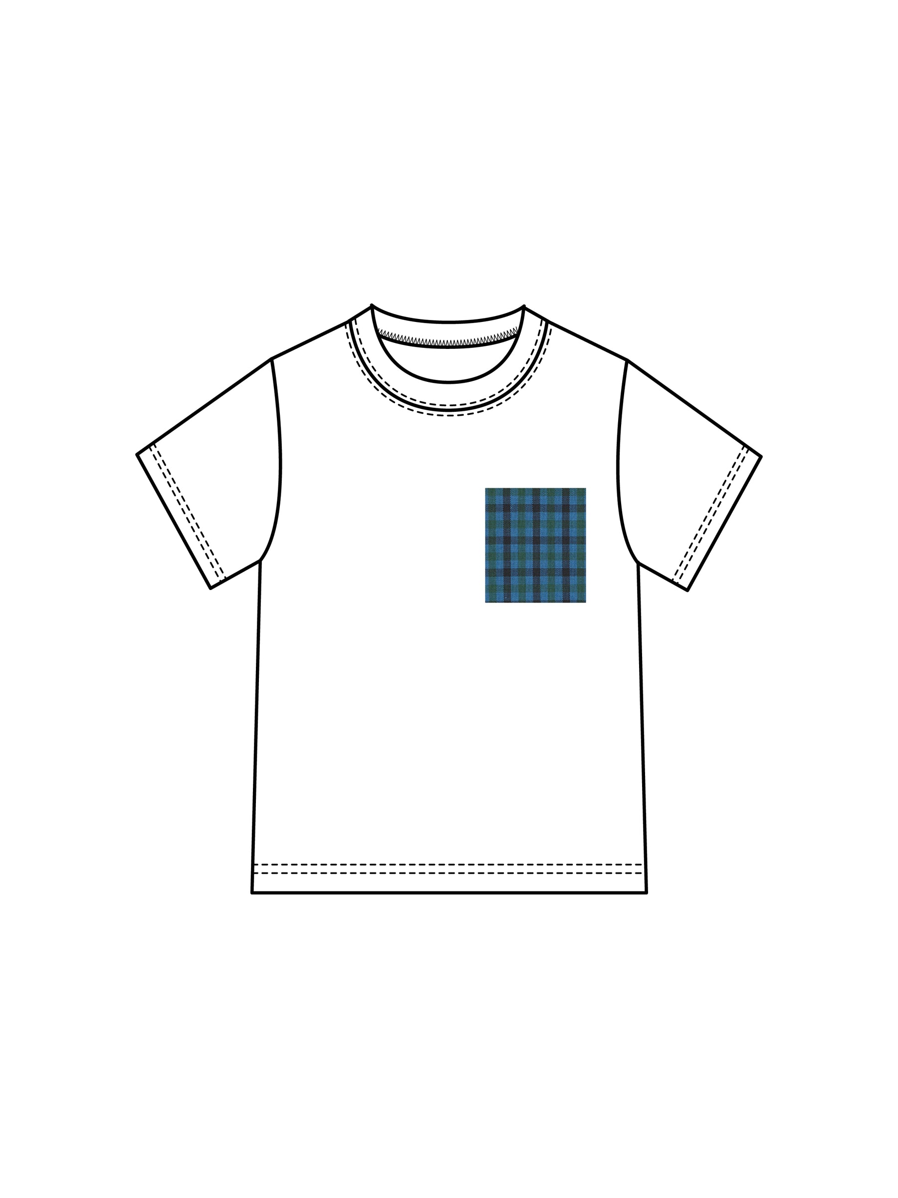 【WEB受注】カスタマイズTシャツ 胸ポケット〈春のファミリアショー 2025〉