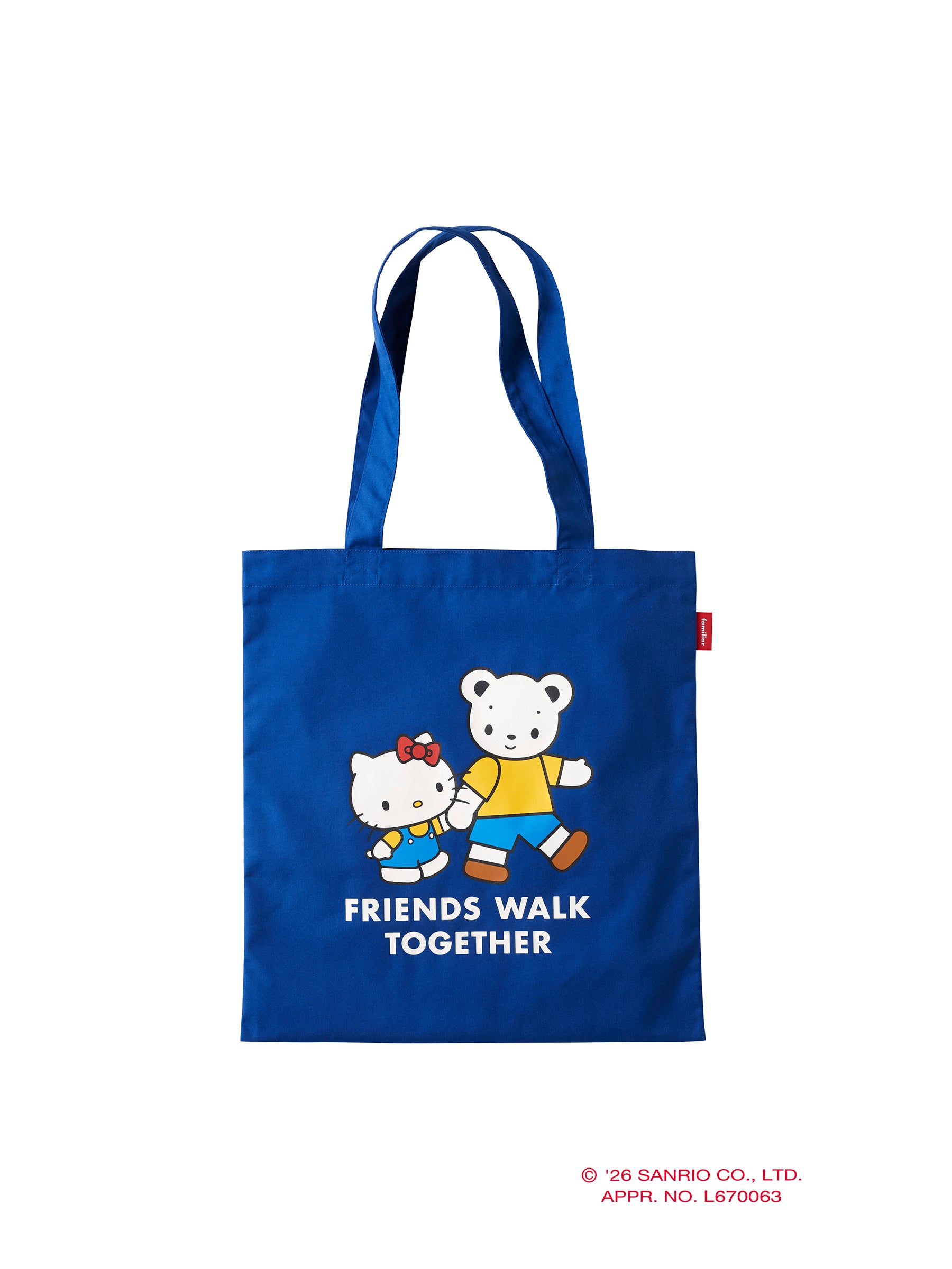 バッグ〈ハローキティ × familiar〉