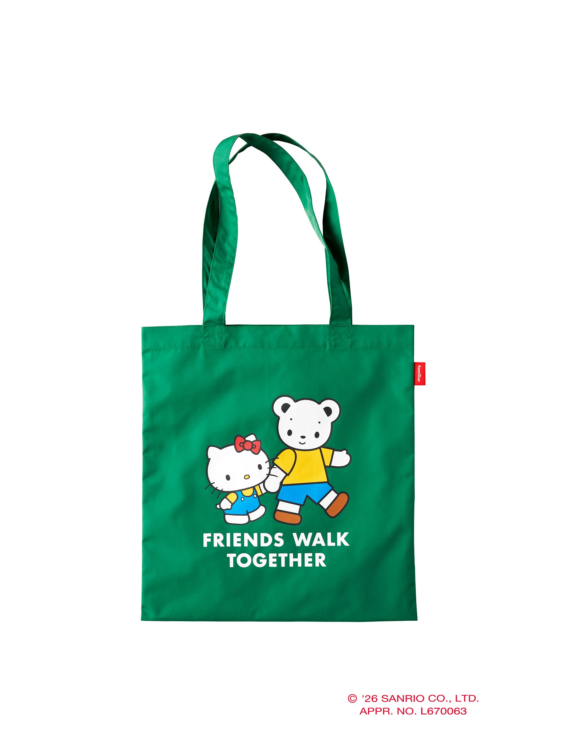 バッグ〈ハローキティ × familiar〉