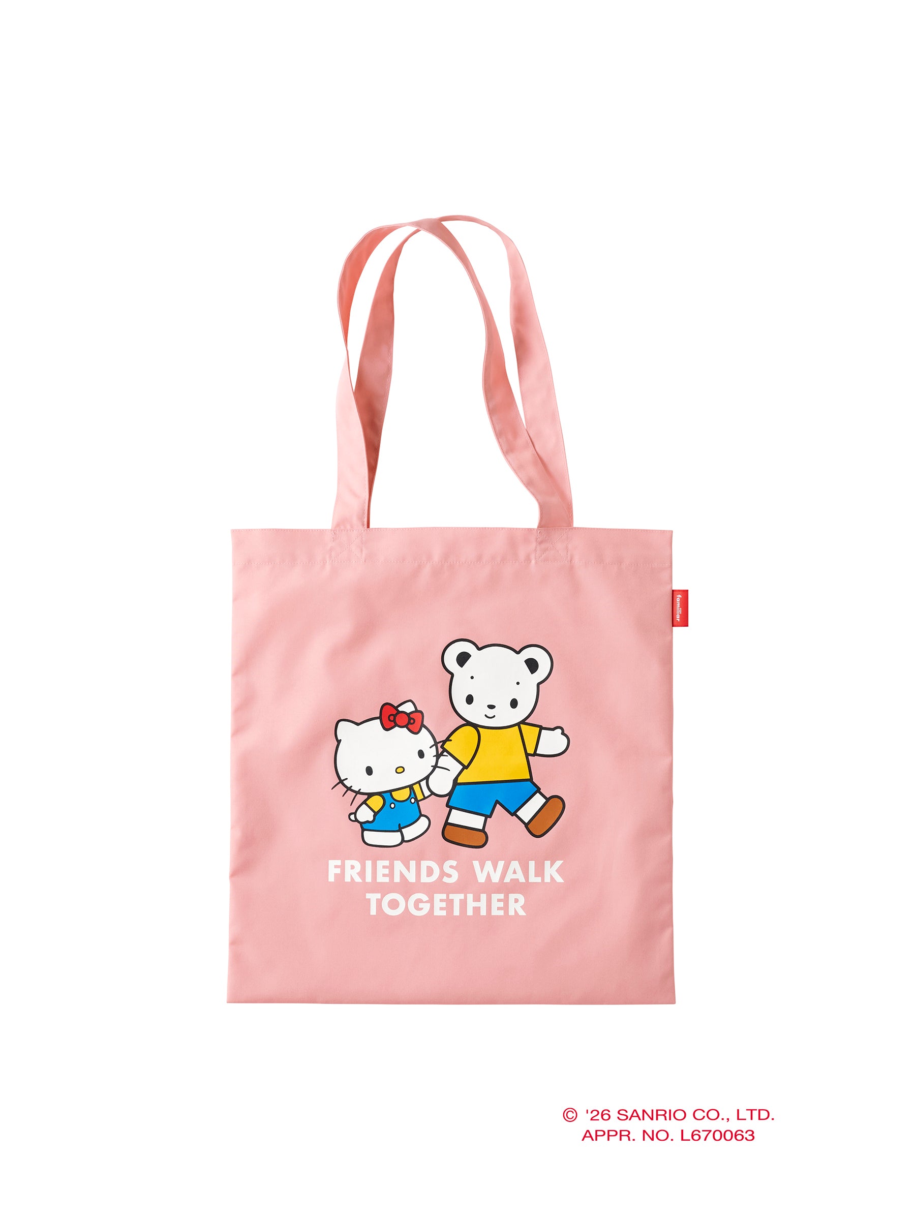 バッグ〈ハローキティ × familiar〉