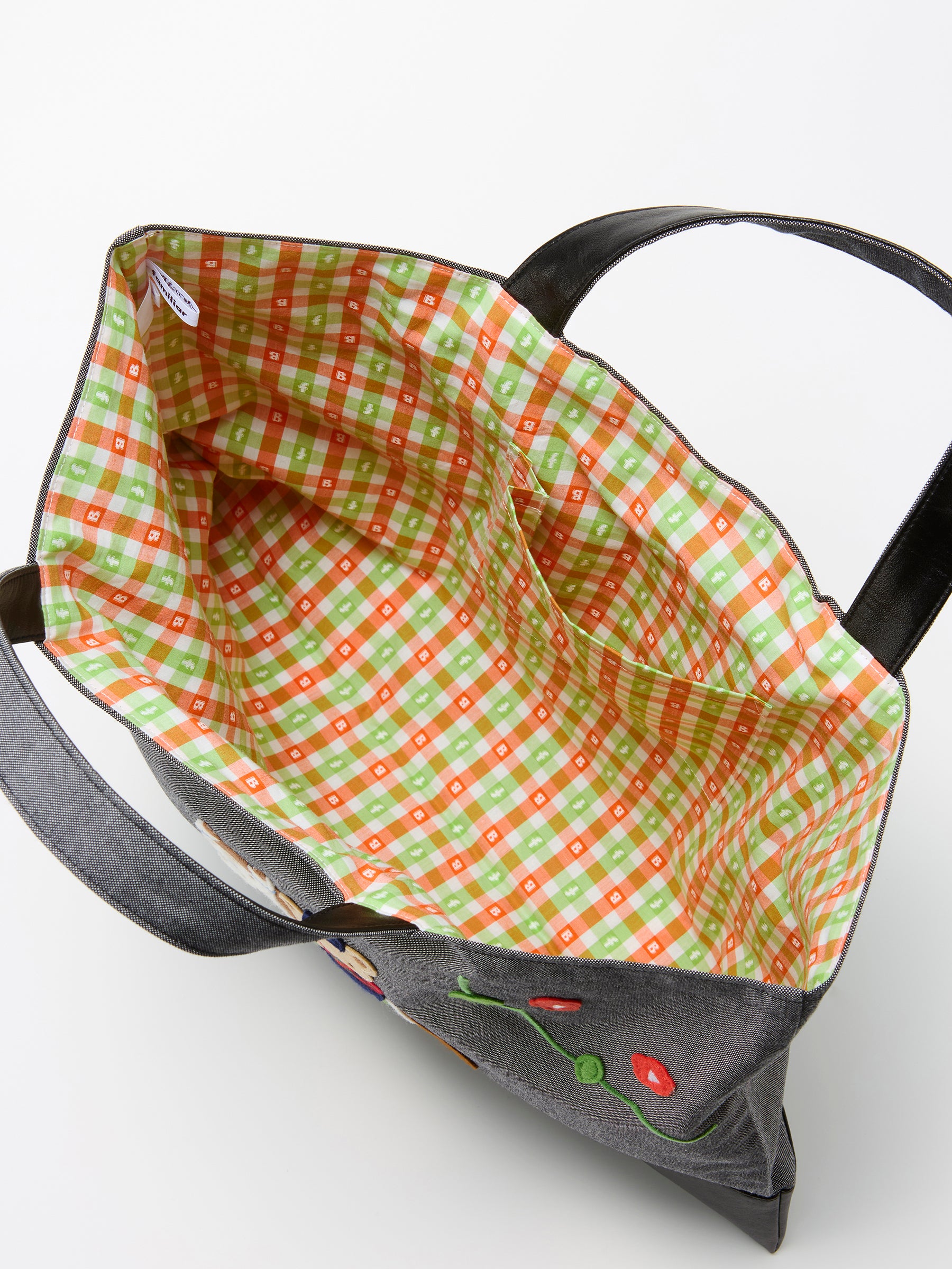 デニムバッグ〈BEAMS JAPAN × familiar〉