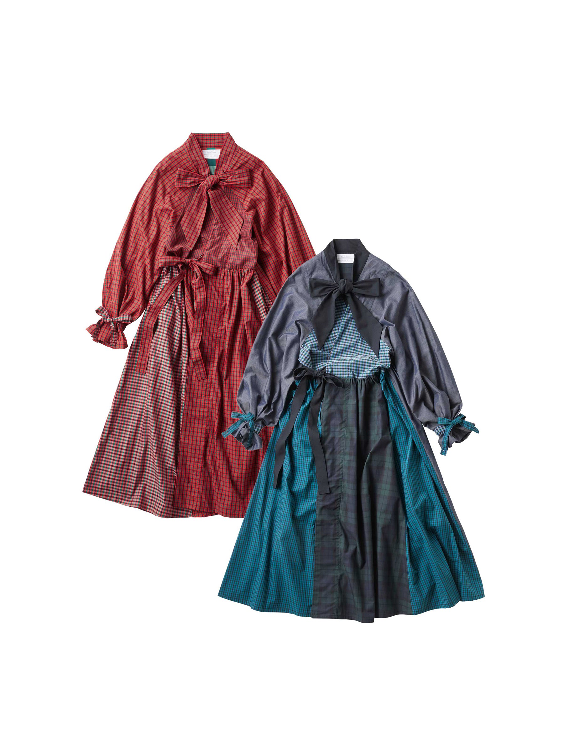 【受注販売】羽織ワンピース〈keisuke kanda × familiar〉