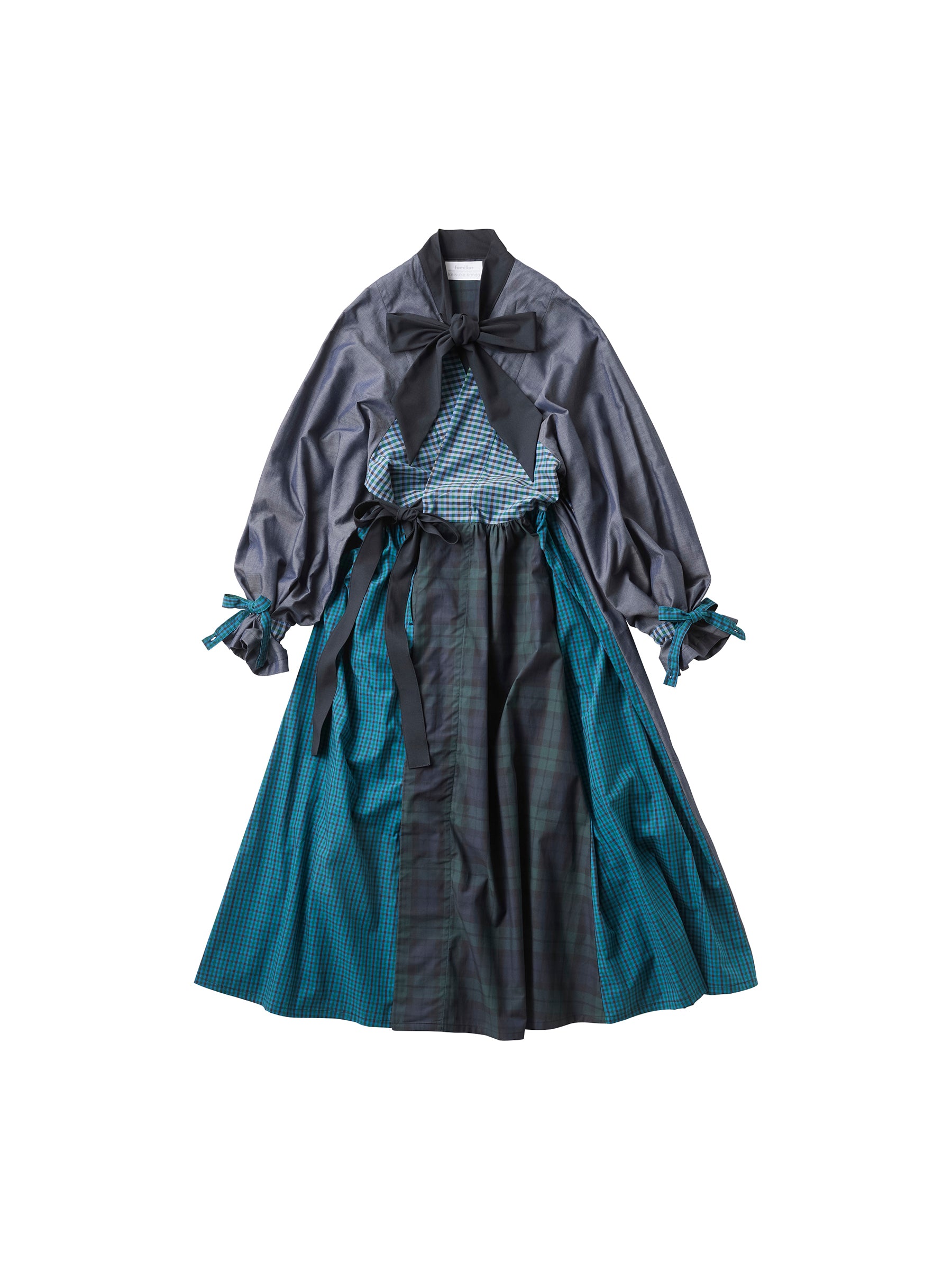 【受注販売】羽織ワンピース〈keisuke kanda × familiar〉